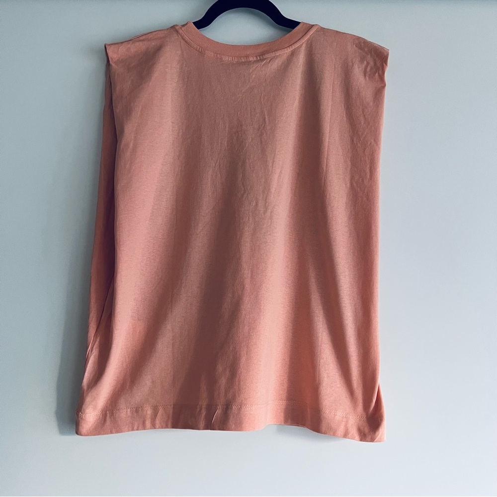 FARM Rio Brazil Rio Muscle T-Shirt Pink Size (P = Small) - Picture 6 of 13